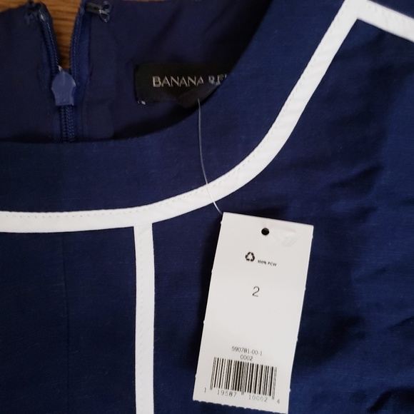 Navy banana republic dress - Picture 2 of 2